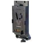 PAG V-Mount Battery Plate with 15mm Rod Clamps and 1x D-Tap output (p/n 9401) PAG V-Mount Battery Plate with 15mm Rod Clamps and 1x D-Tap output (p/n 9401)